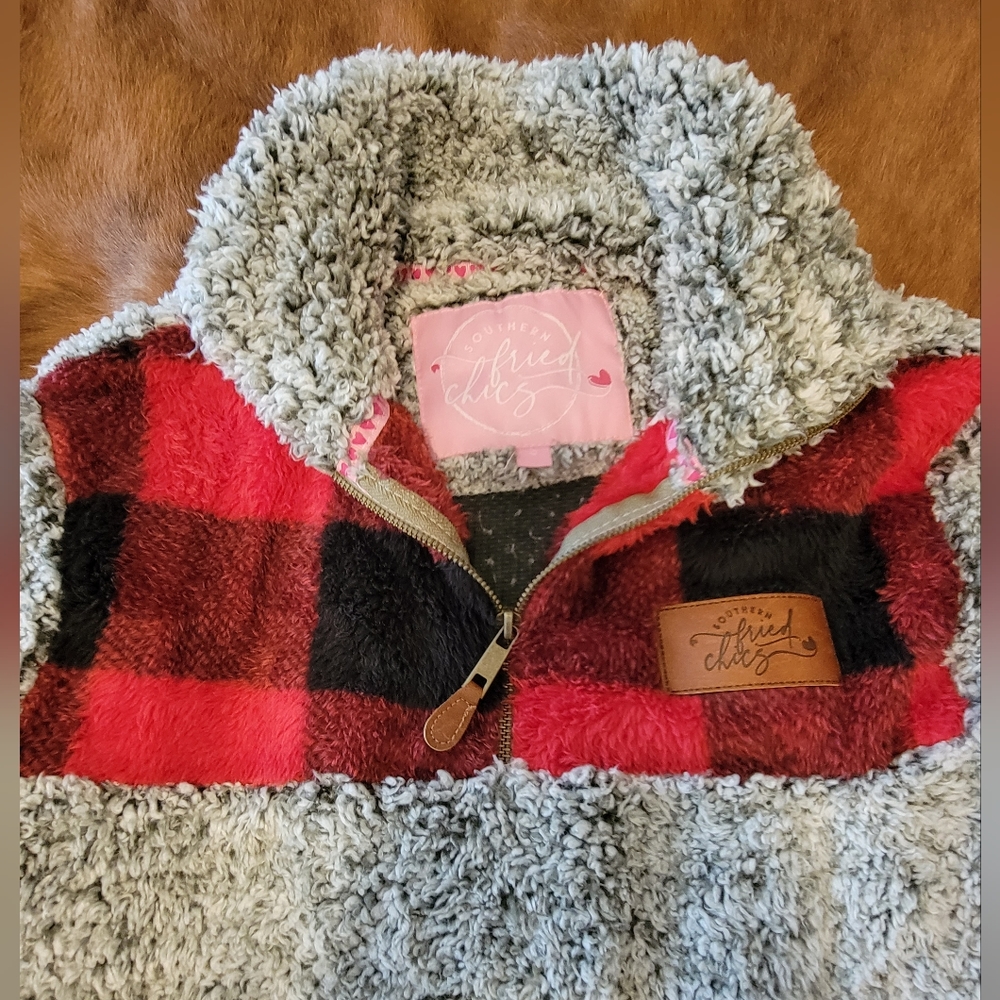 Sherpa quarter zip pullover